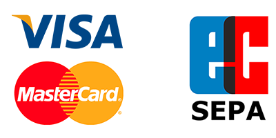 Credit card, SEPA direct debit